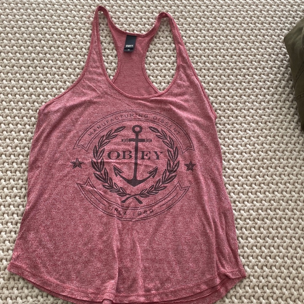 Obey Tank Top, razorback